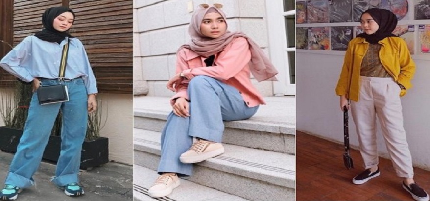 Rekomendasi Busana Hijab Casual Kekinian